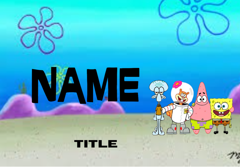 Spongebob Badges