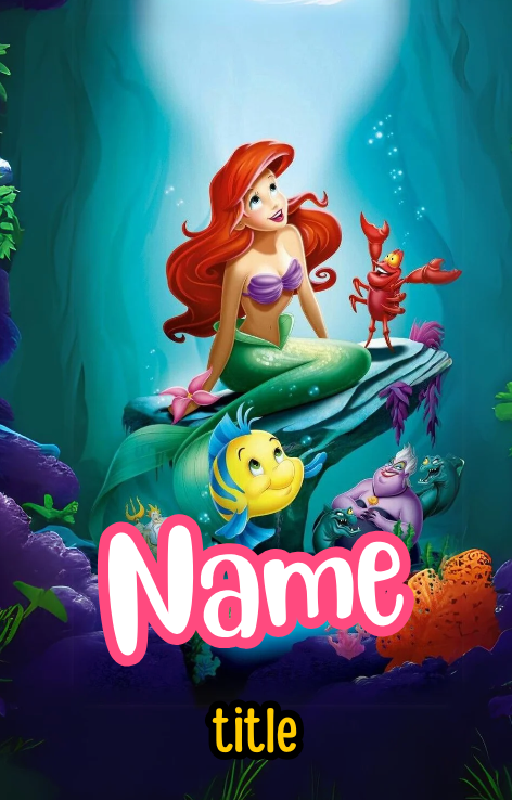 The Little Mermaid Badges