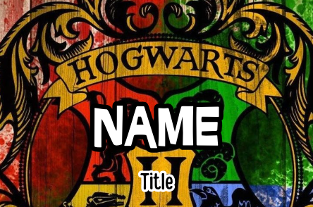 Harry Potter Badges