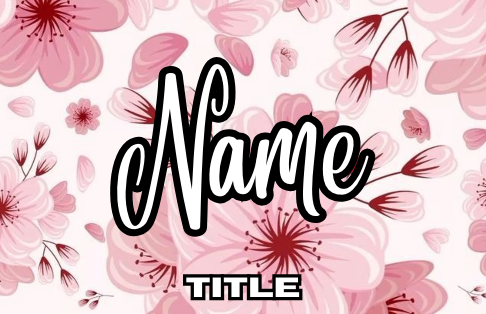 Floral/Fruit Badges