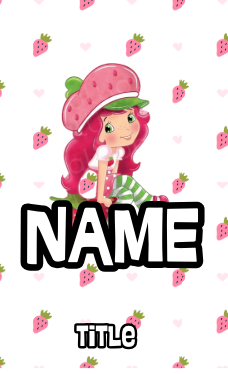 Strawberry Shortcake Badges