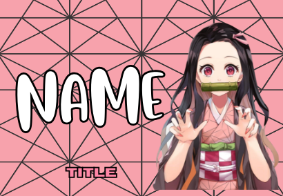 Demon Slayer Badges