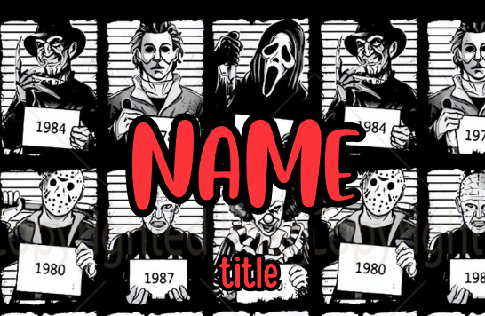 Horror Badges