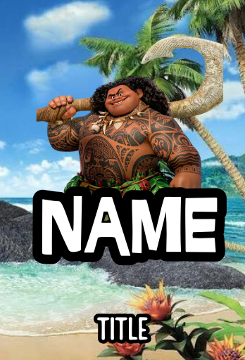 Moana Badges