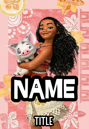 Moana Badges