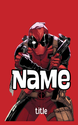 Deadpool Badges