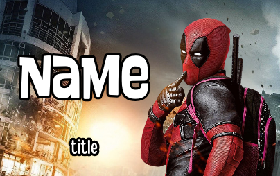 Deadpool Badges