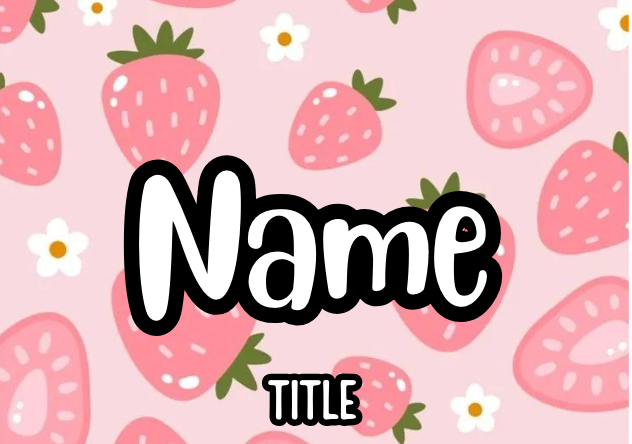 Floral/Fruit Badges