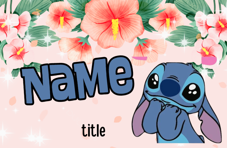 Lilo & Stitch Badges