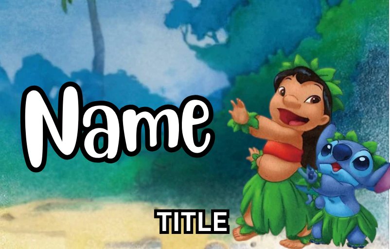 Lilo & Stitch Badges