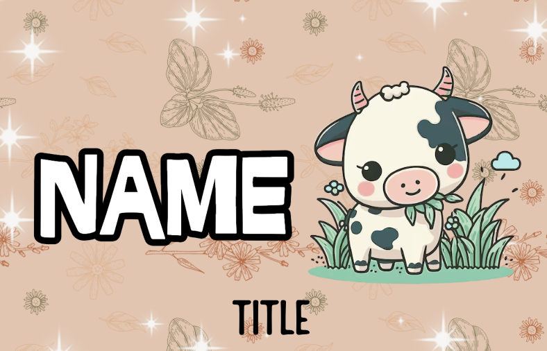 Animal, etc Badges