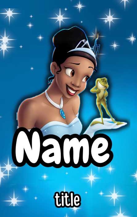 Princess and the Frog Badges