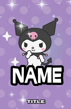 Kuromi Badges