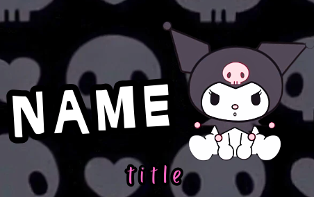 Kuromi Badges