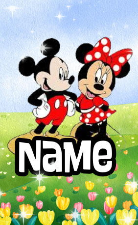 Mickey/Minnie & Friends Badges