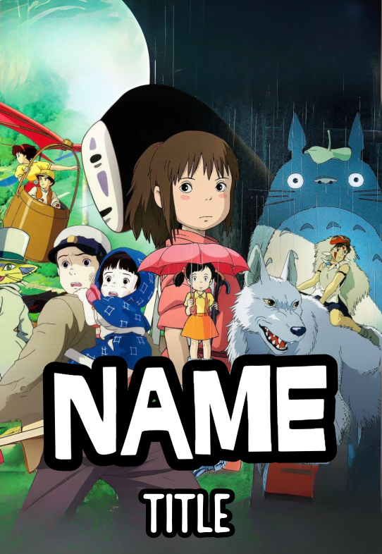 Studio Ghibli Badges