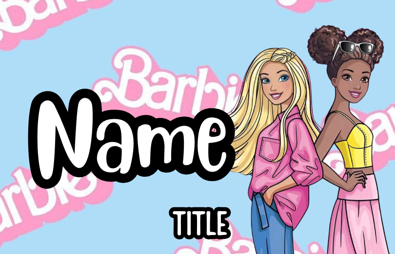 Barbie Badges