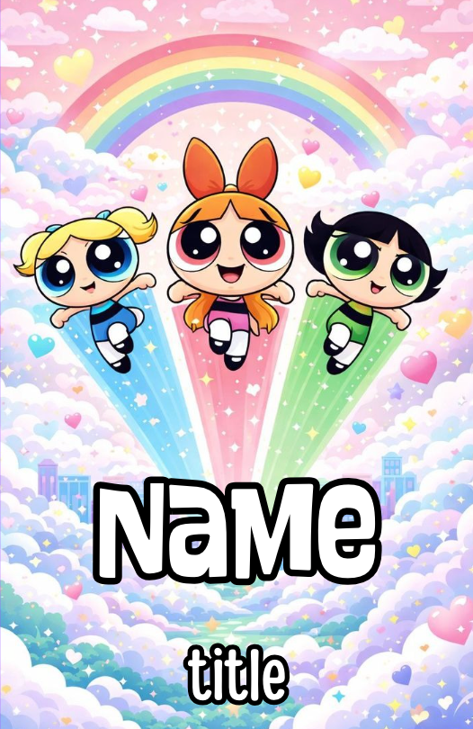 Power Puff Girls Badges
