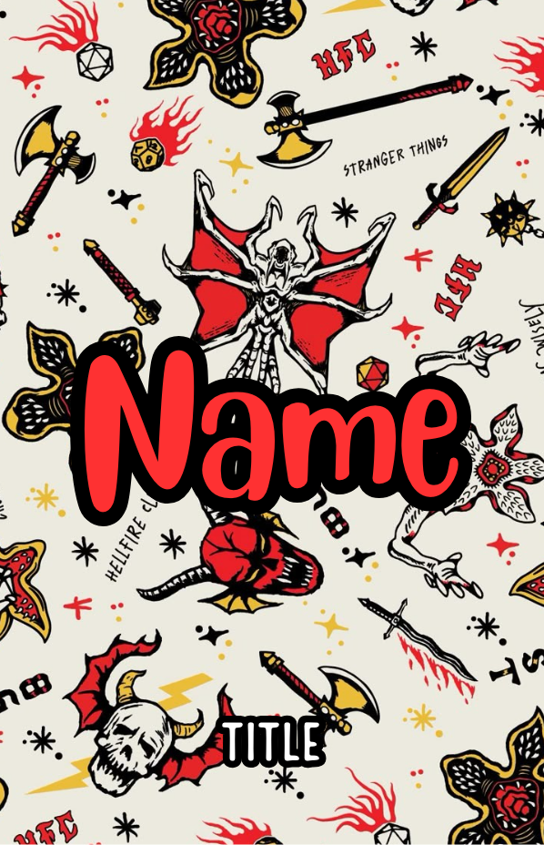 Stranger Things Badges