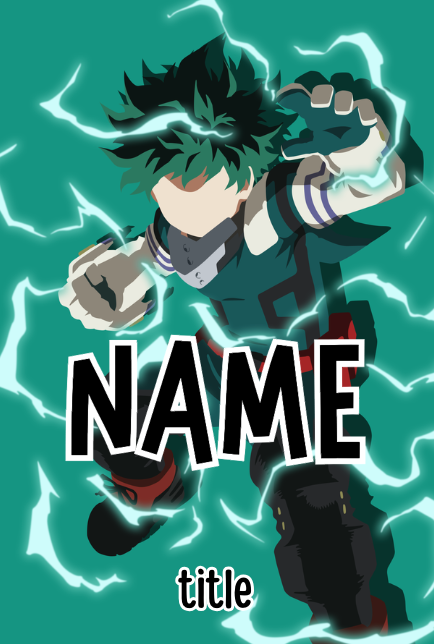 My Hero Academia Badges