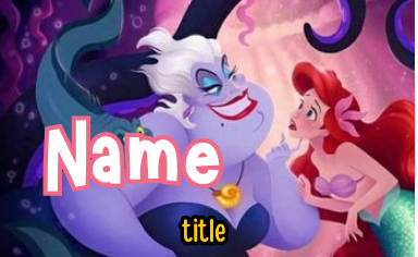 The Little Mermaid Badges