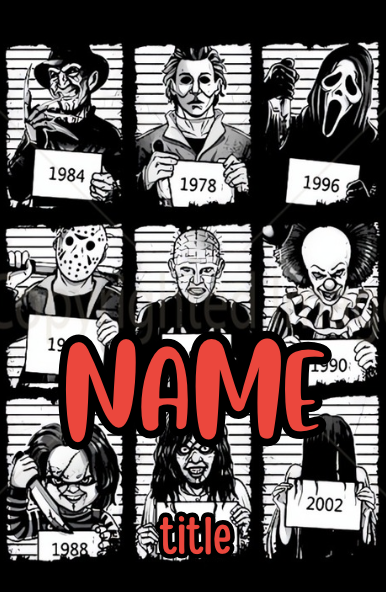 Halloween/Horror Badges