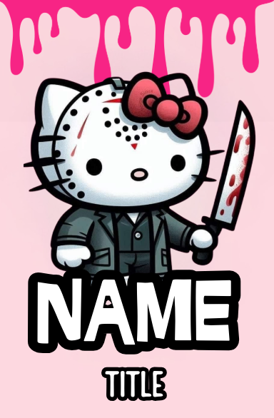Halloween/Horror Badges