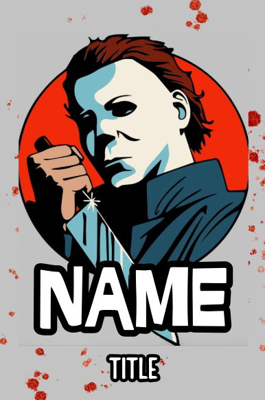 Halloween/Horror Badges