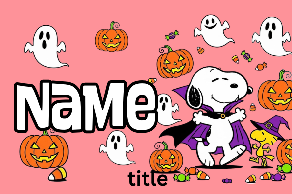 Halloween/Horror Badges