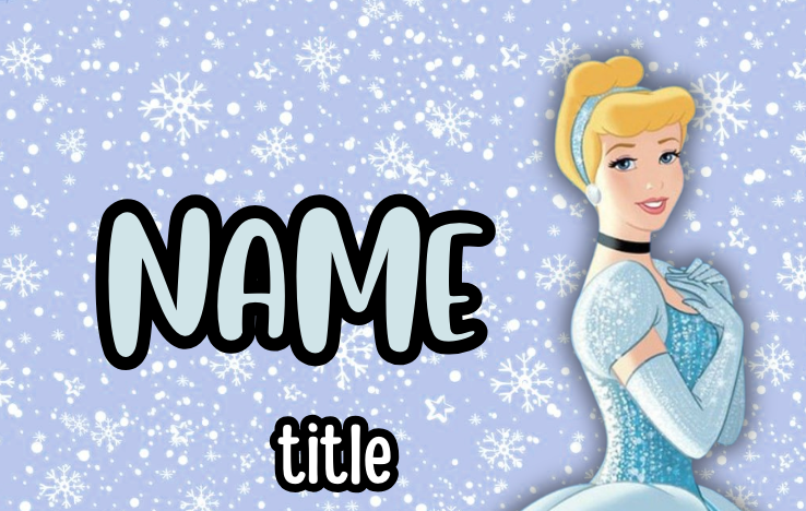 Princesses, Prince and more Badges