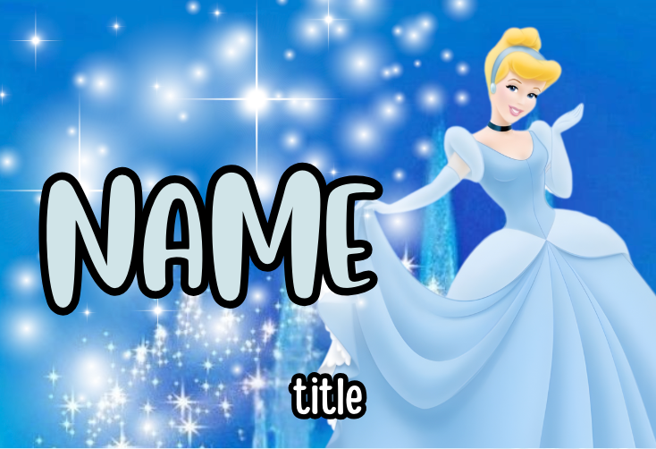 Princesses, Prince and more Badges