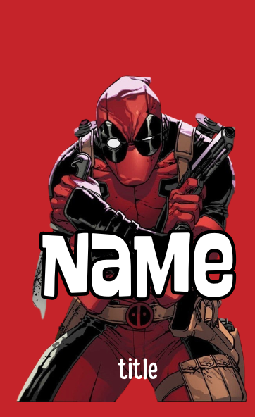 SuperHero/Villians/Vigilante and more