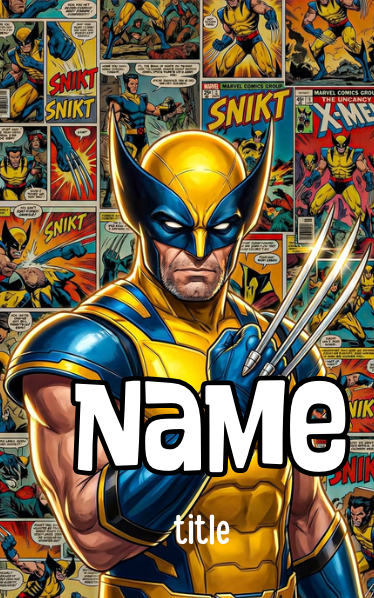 SuperHero/Villians/Vigilante and more