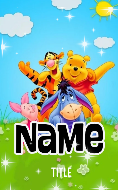 Pooh and friends badges