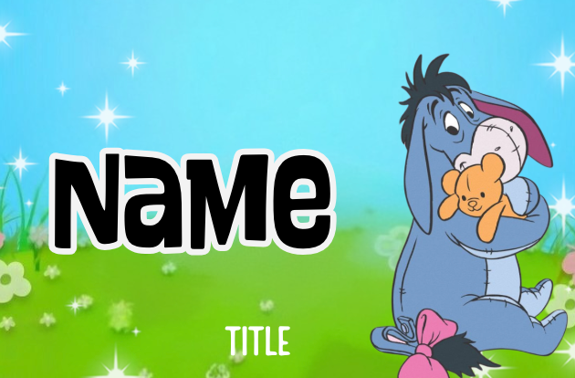 Pooh and friends badges