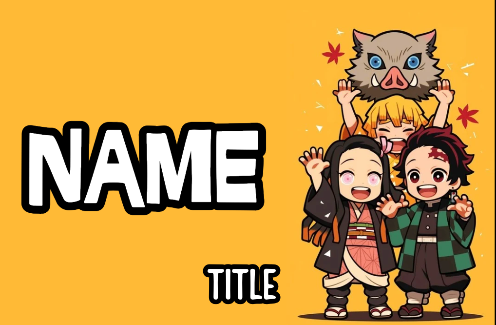 Demon Slayer Badges