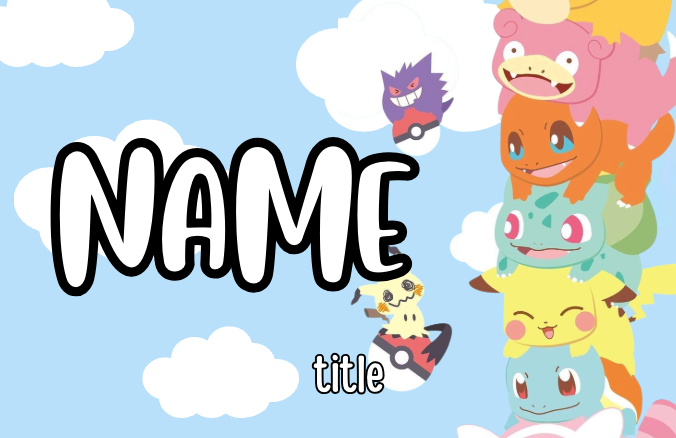 Pokemon Badges