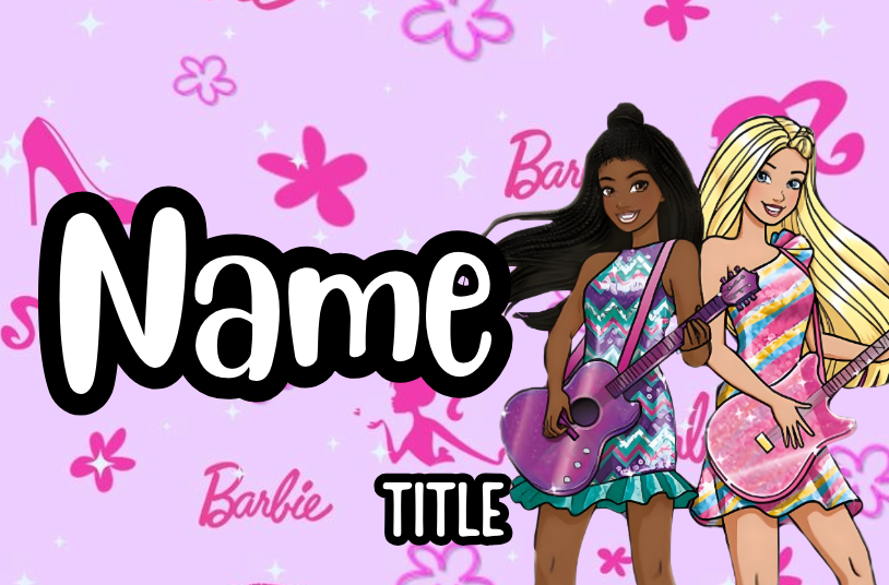 Barbie Badges