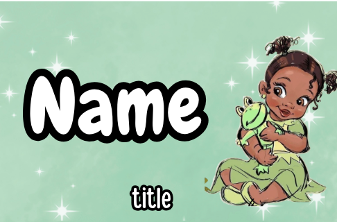 Princess and the Frog Badges