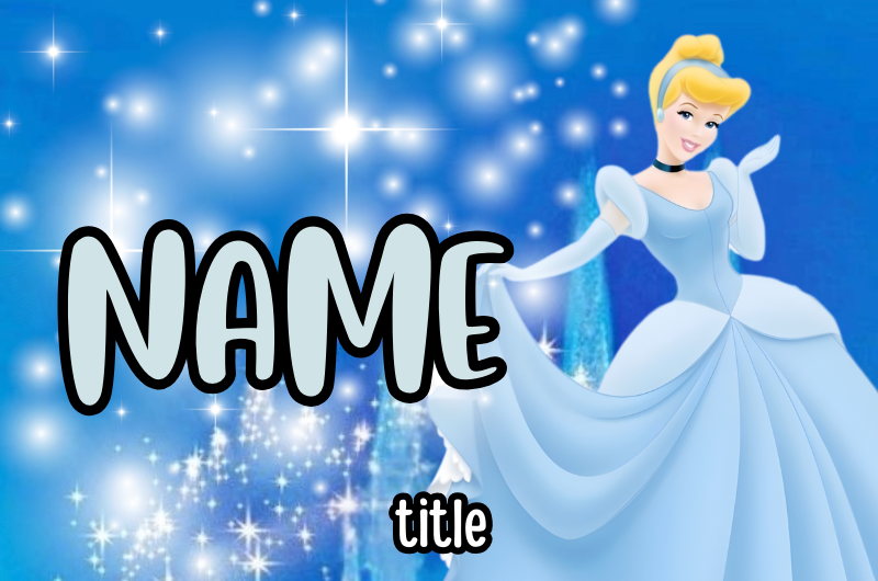 Cinderella Badges