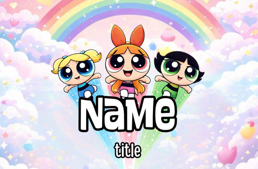 Power Puff Girls Badges