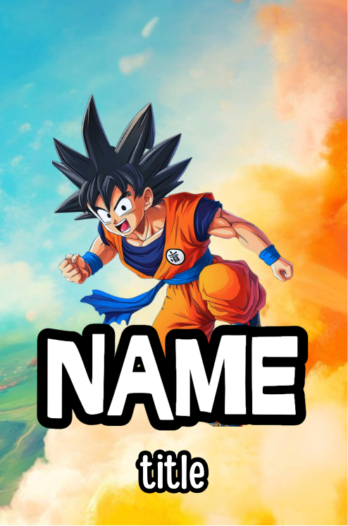 Dragon Ball Z Badges