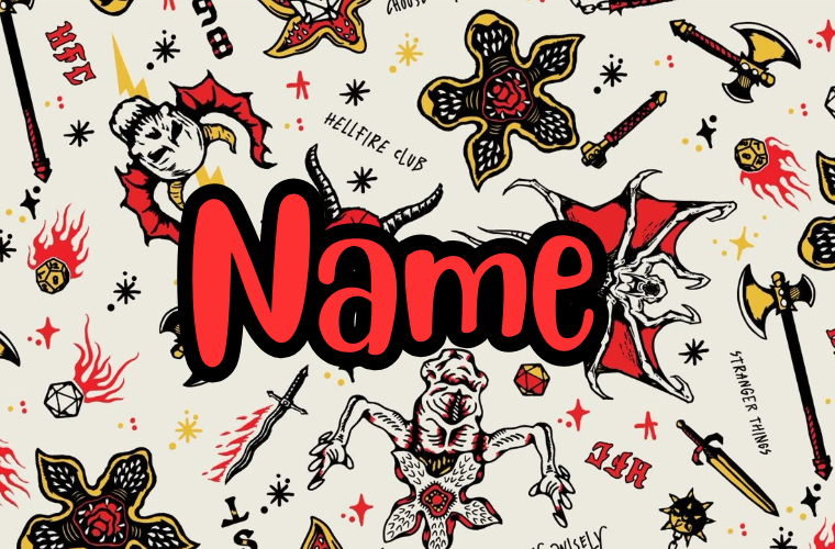 Stranger Things Badges