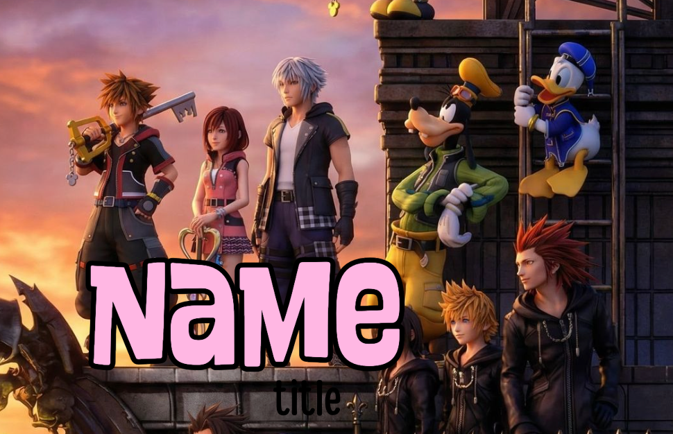 Kingdom Hearts Badges