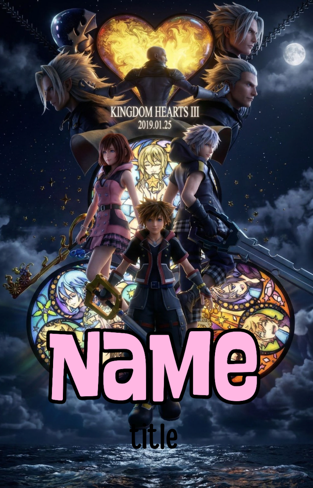 Kingdom Hearts Badges