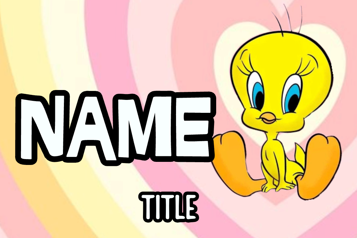 Tweety Bird Badges