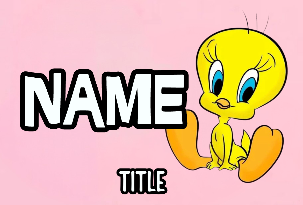 Tweety Bird Badges