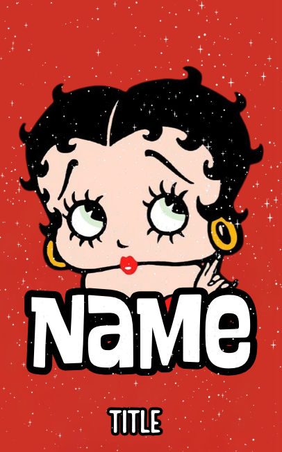 Betty Boop Badges