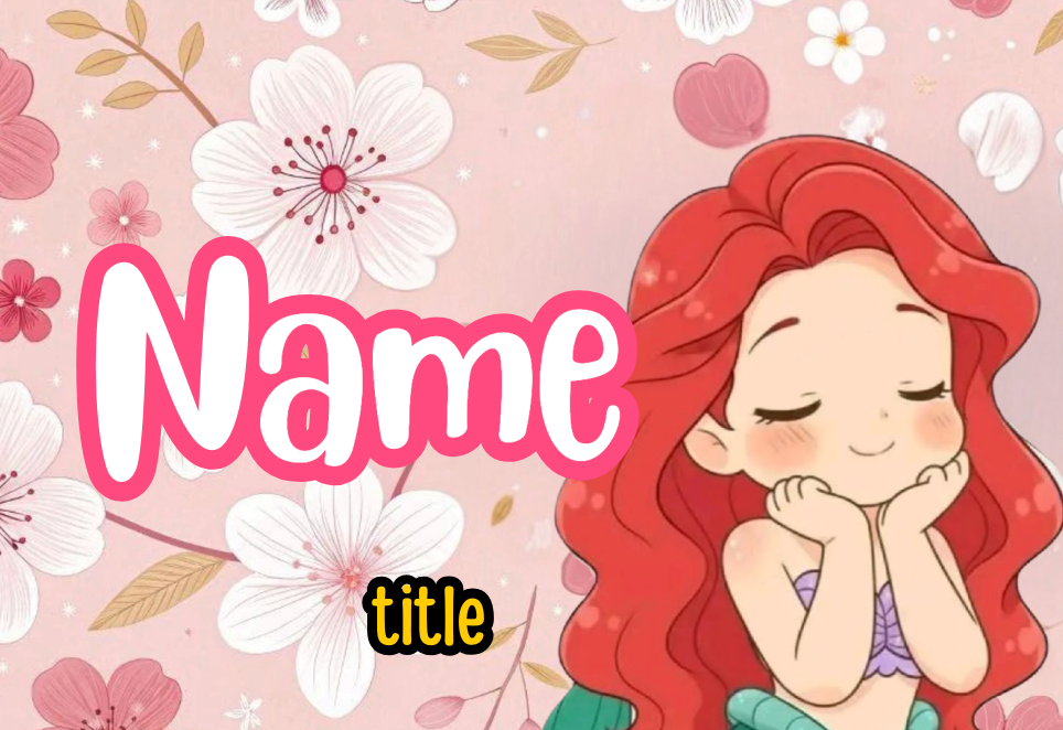 The Little Mermaid Badges