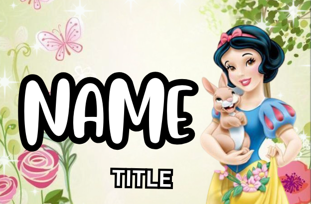 Princesses, Prince and more Badges